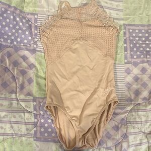 Leotard in light pink